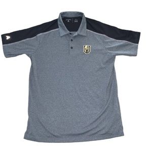 Antigua Vegas Golden Knights Golf Polo Large EUC